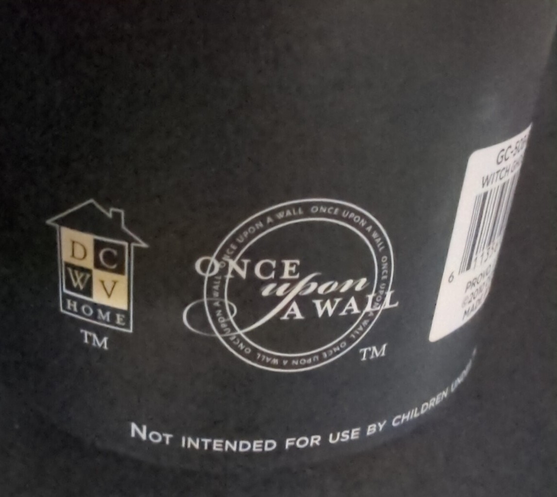 Once Upon A Wall Adhesive Designer 28×20 Accent Decor Decal Sticker Halloween
