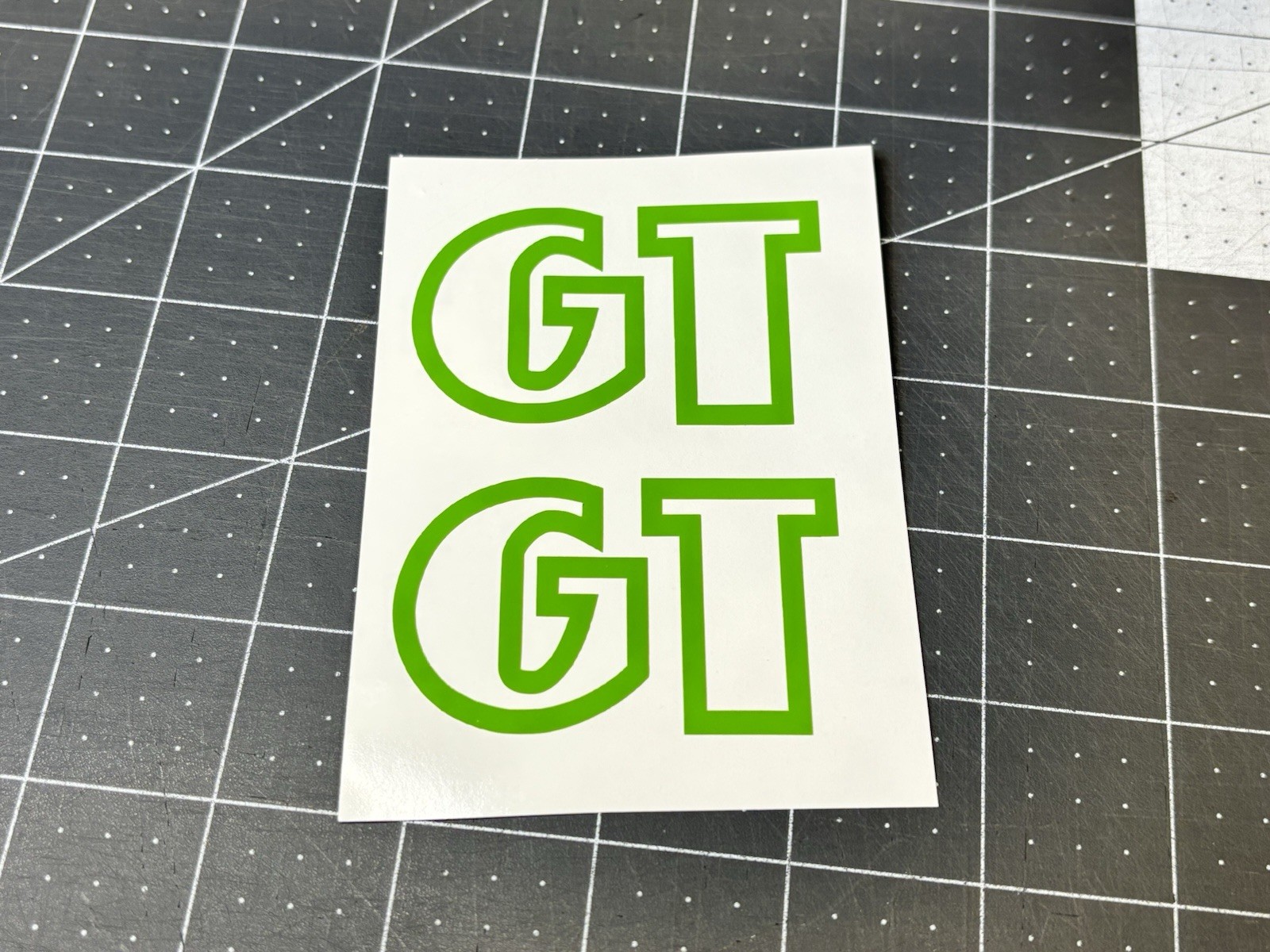 Genuine Chevrolet "HEARTBEAT" Bowtie Die Cut Vinyl Decal