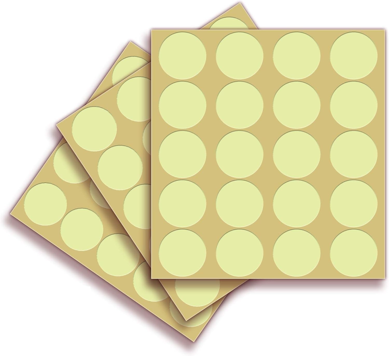 Easy-to-Apply Photoluminescent Safety Dots – 60 Pack