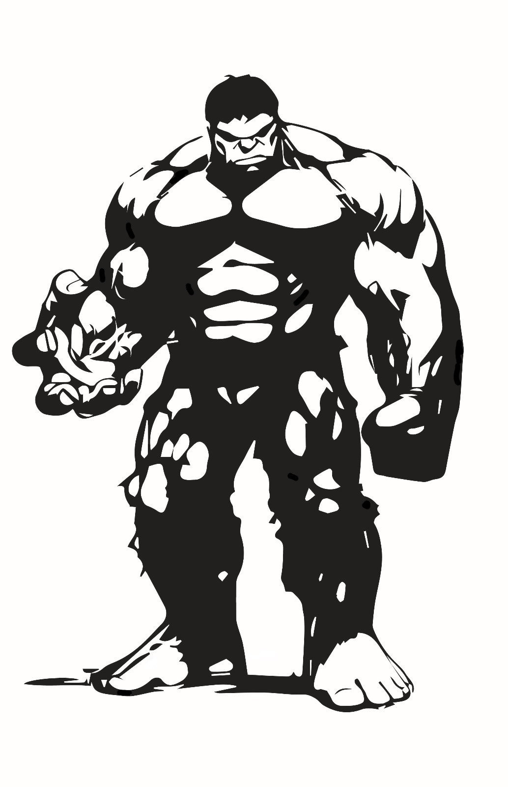 Vinyl Decal Car Truck Sticker Wall Marvel Avengers – Incredible Hulk