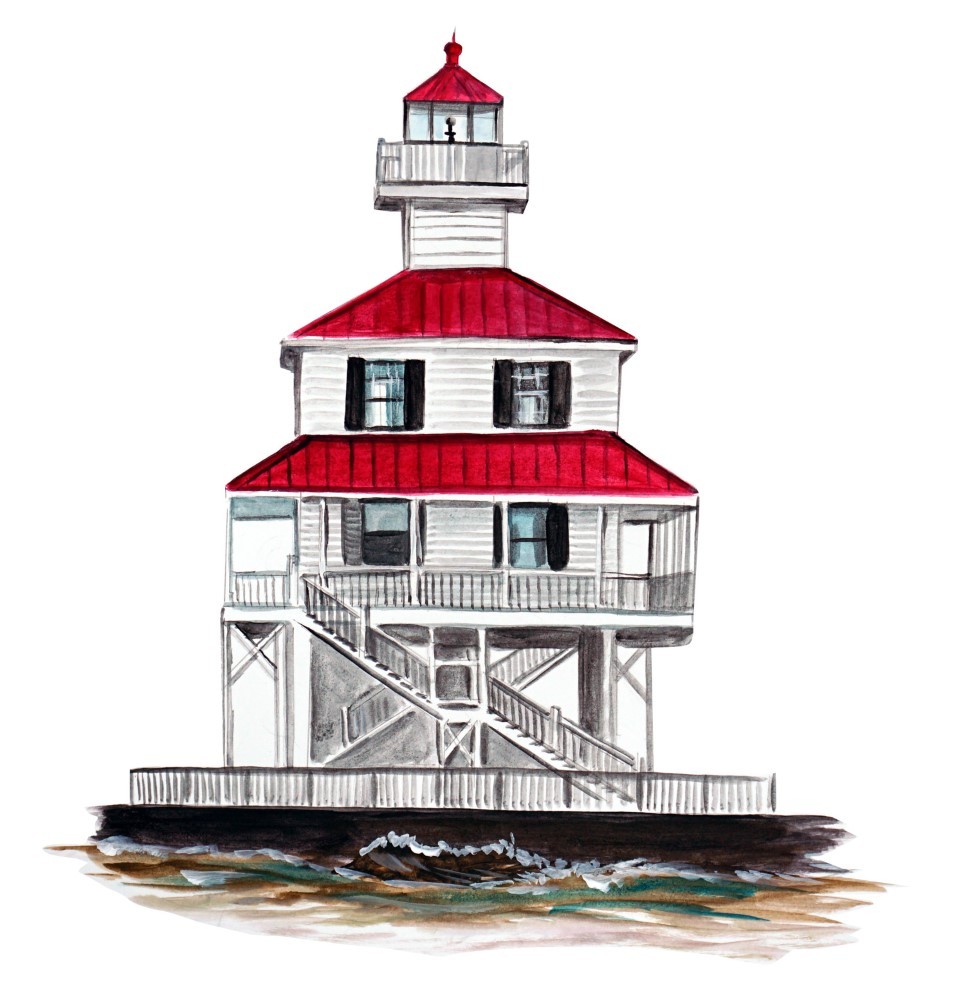 Decal Vinyl Sticker New Canal Lighthouse – Printed Vinyl Decal Made in USA