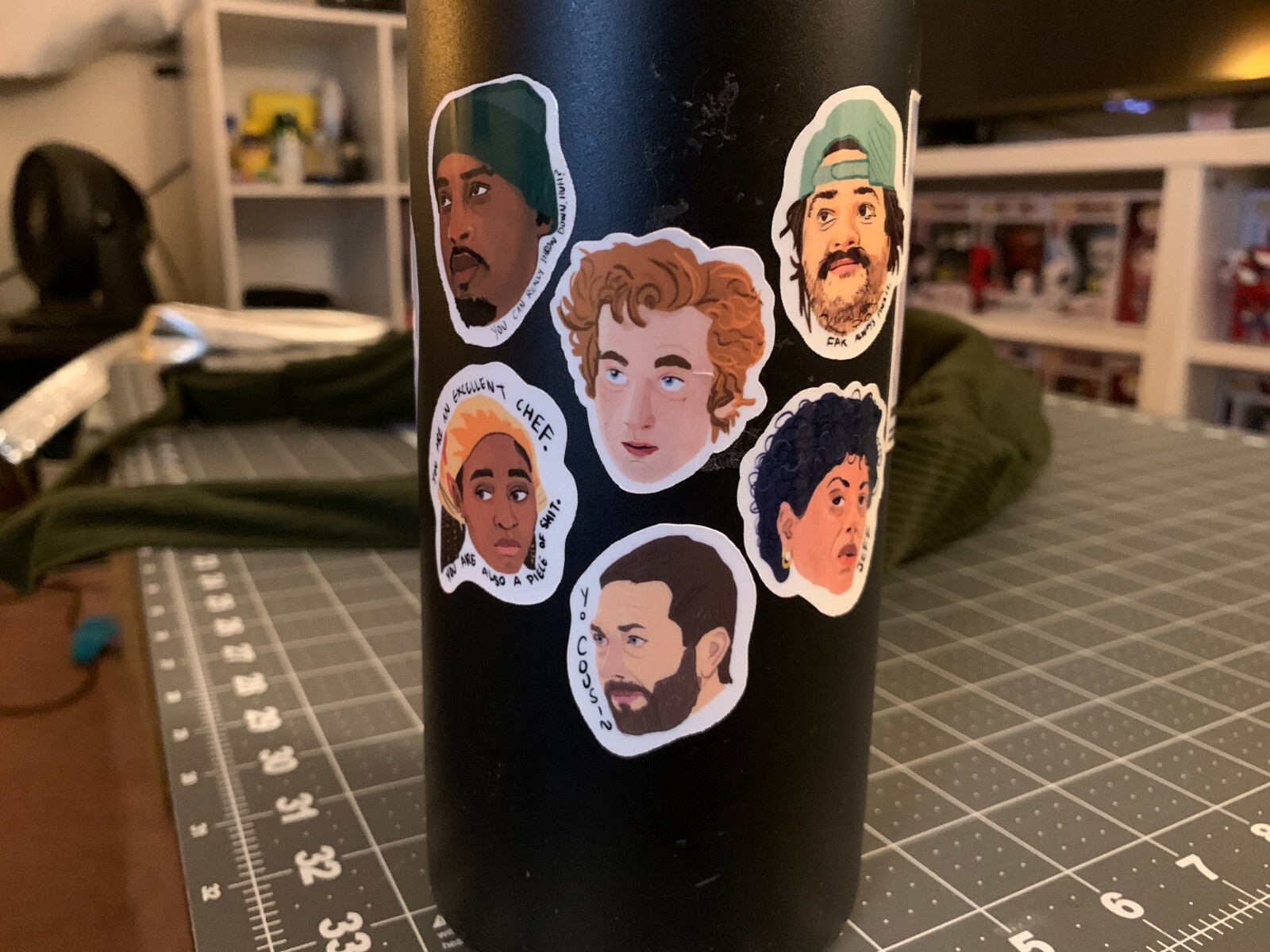 The Bear TV Show Carmy Sydney Tina Marcus Richie Fak I love you dude Sticker