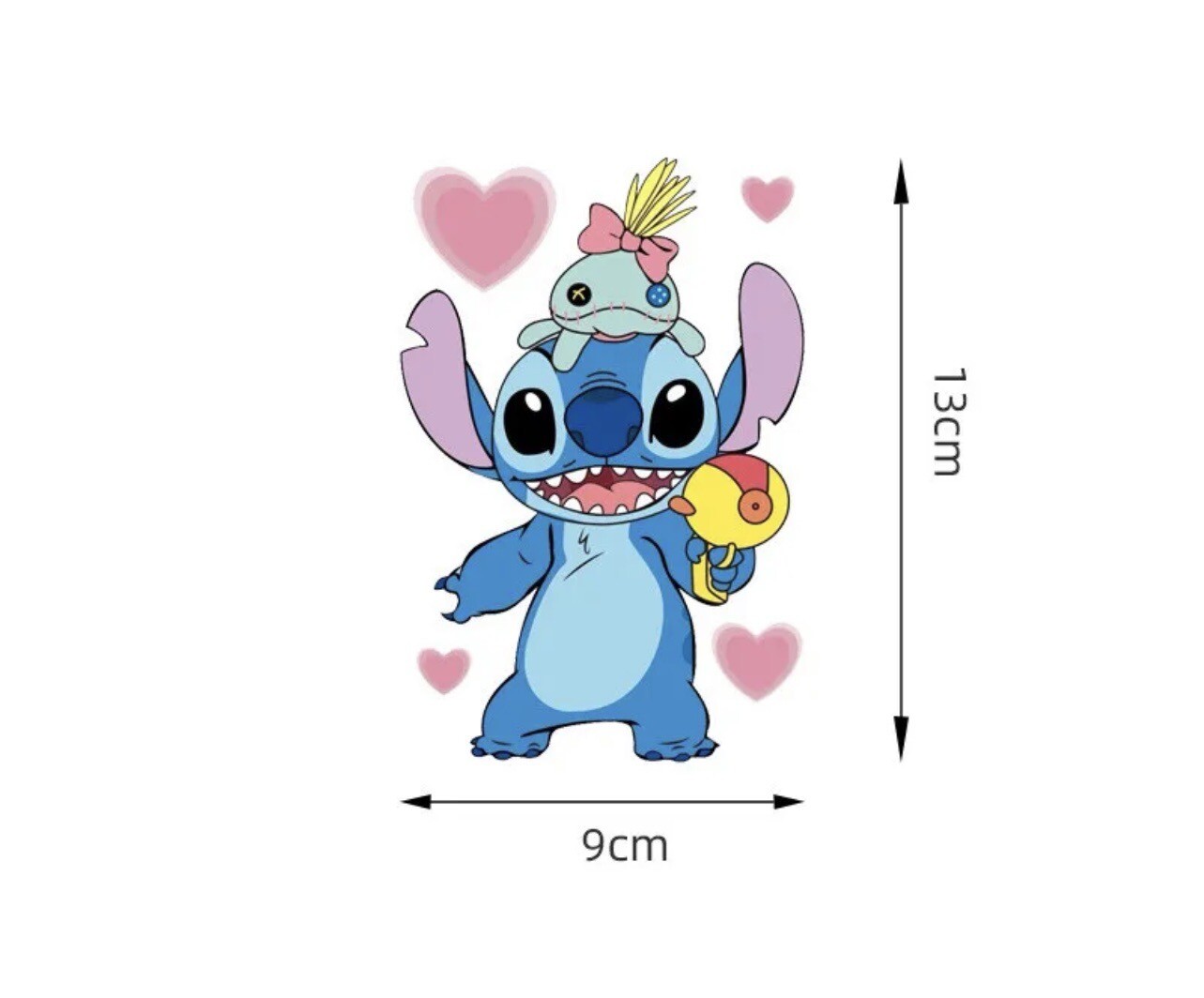 Love Gun Stitch Sticker Disney Decal Car Truck Laptop Binder Yeti Free Shipping!