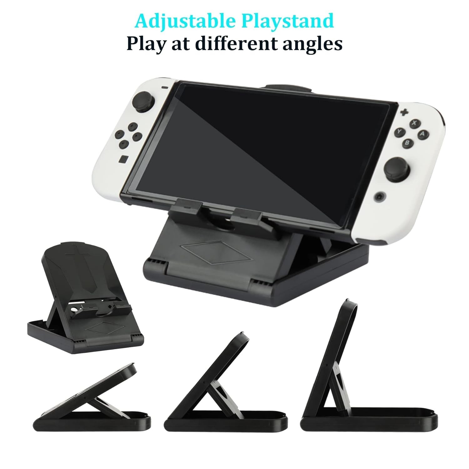 23 In 1 Nintendo Switch Oled Accessories Kit Complete Set With Case Charger W…