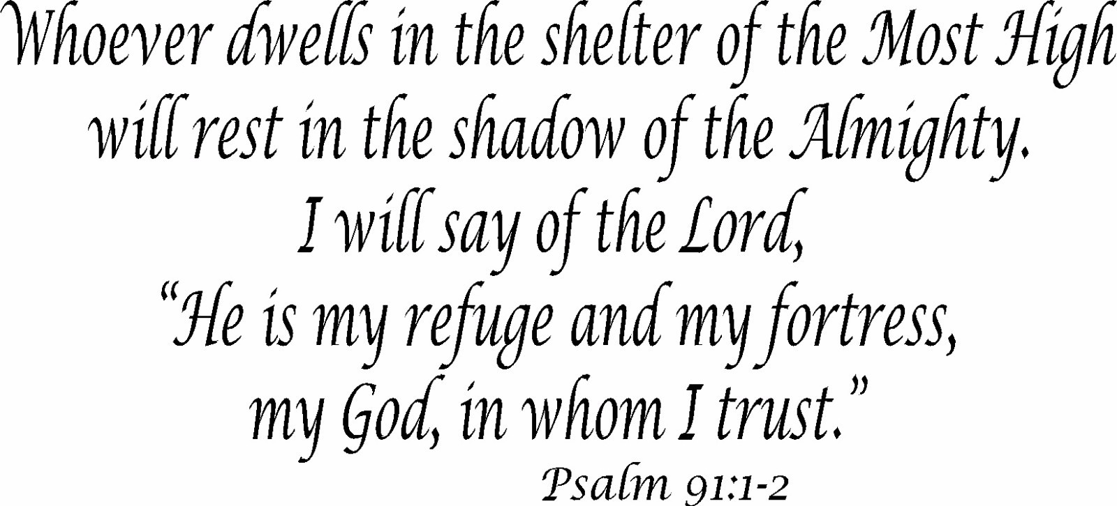 Psalm 91:12 11"x22" Bible Verse Wall Decal by Scripture Wall Art – Decor