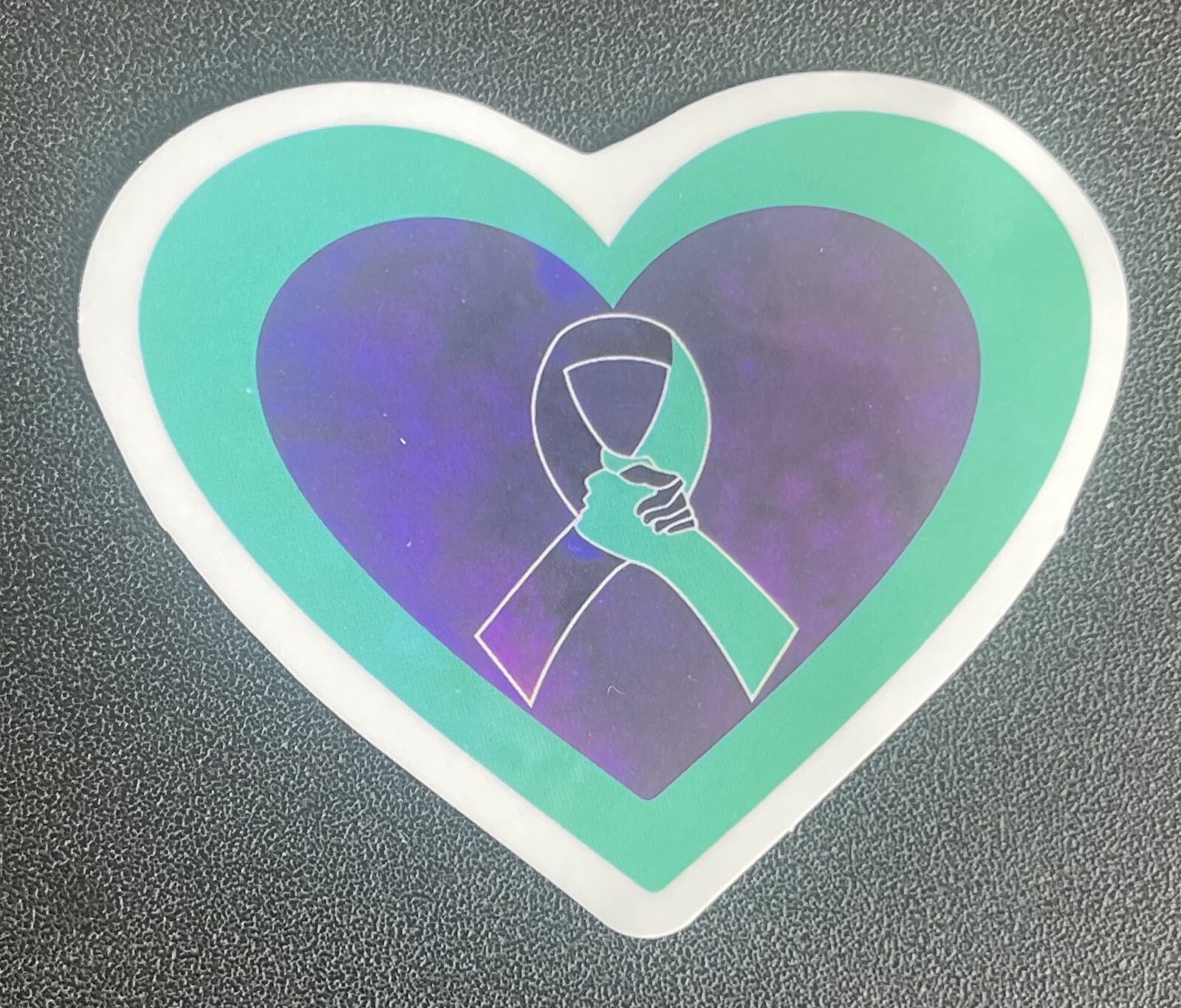 12 Suicide Prevention Awareness Stickers Purple Teal As Shown