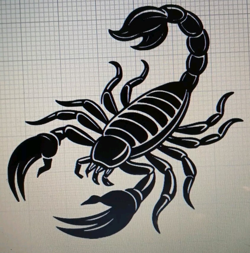 Scorpion Decal
