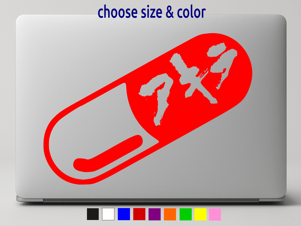 AKIRA PILL Anime Vinyl Decal Laptop Wall Car Sticker CHOOSE SIZE COLOR