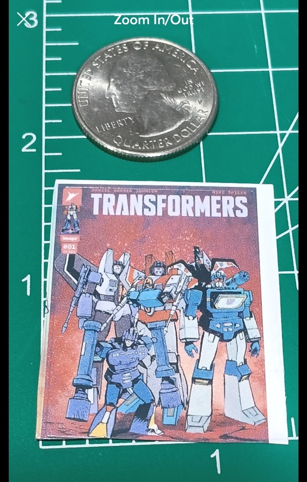 TRANSFORMERS X MENASOR 1X1 INCH STICKER X CELL PHONE COVER STICKER X HIGH-GLOSS