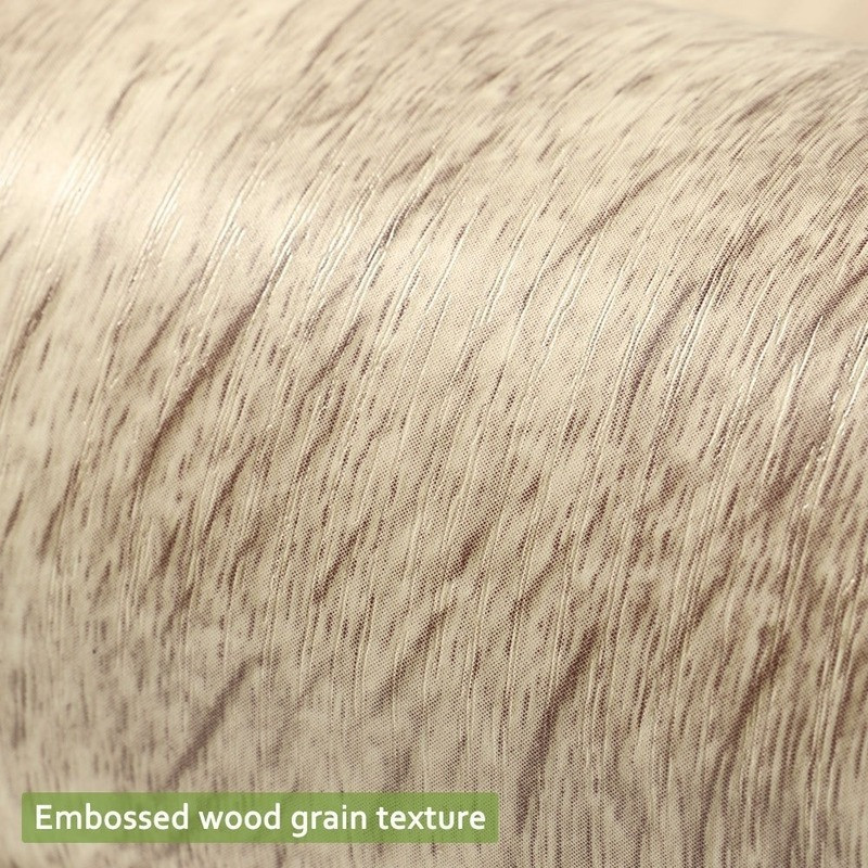 Wood Texture Floor Sticker Waterproof Wallpaper Tiles Desk Sticker Non-Slip