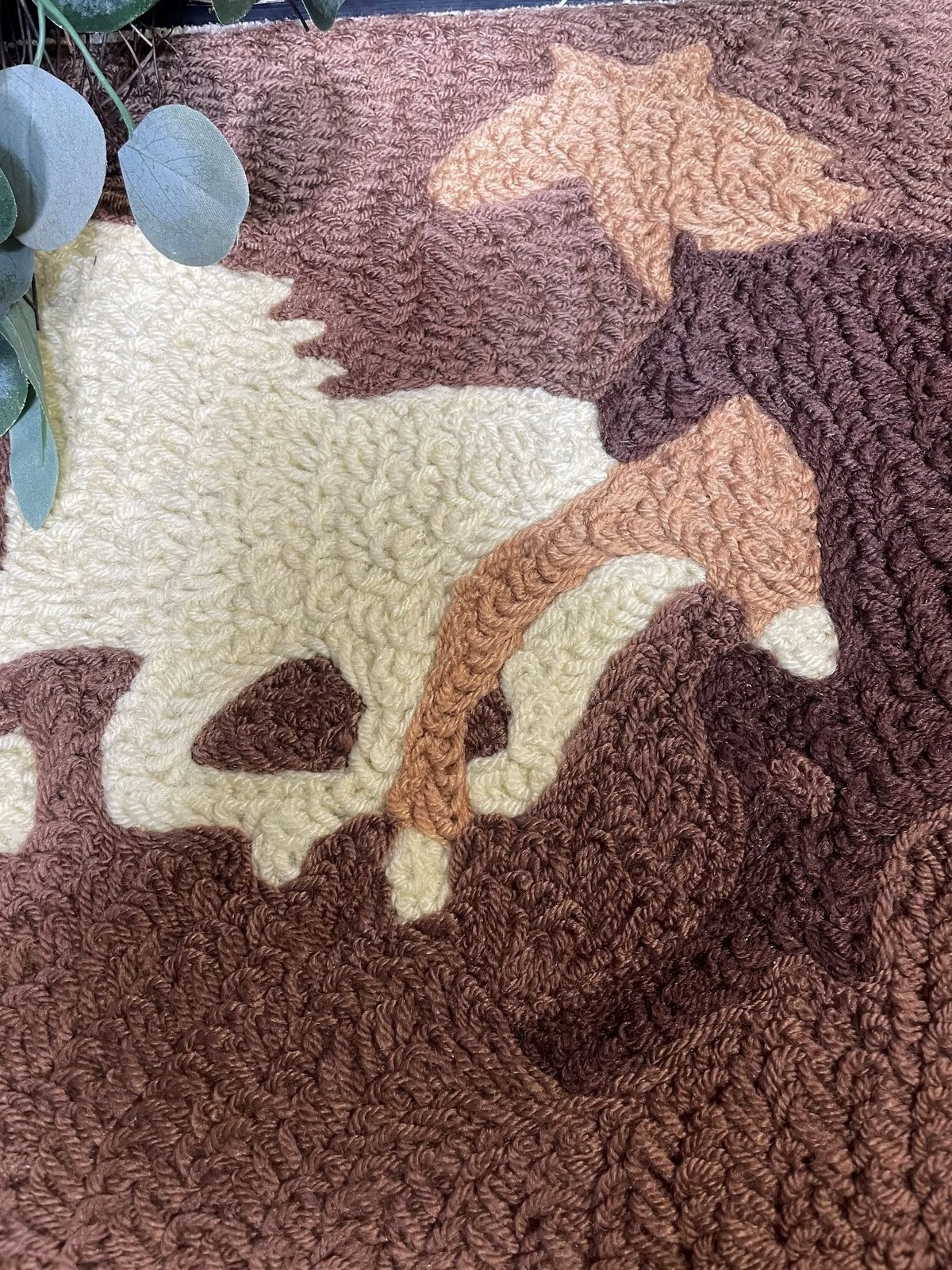 Jellybean Indoor/Outdoor Decorative Welcome Horses Accent Rug – 20" X 30"