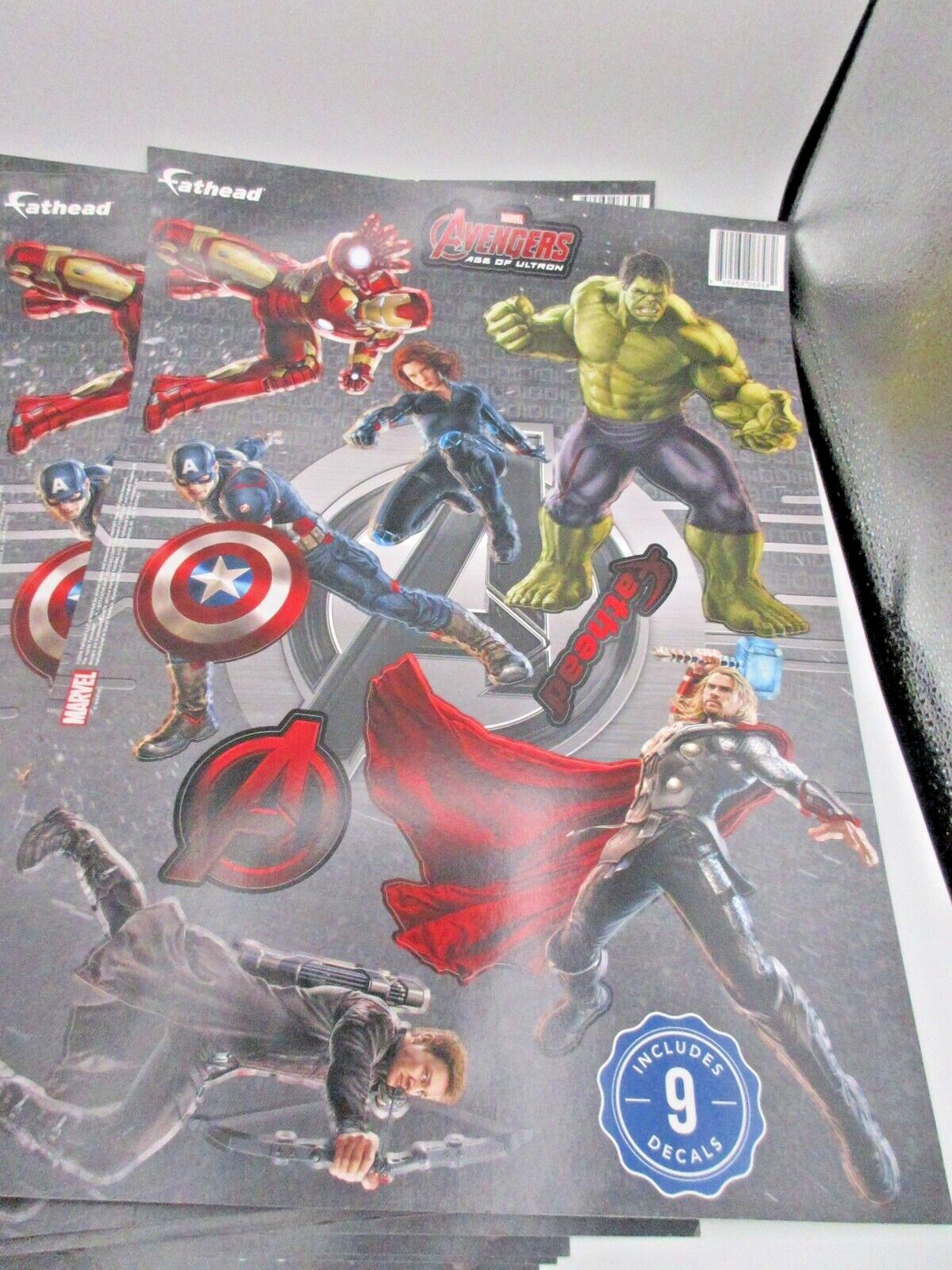 FATHEAD Marvel 2014 Decals Avengers Age of the Ultron Iron Man 42 PC RESALE LOT