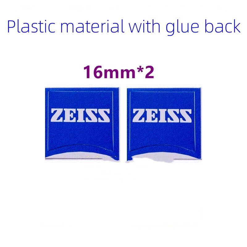 For SONY Zeiss Camera Lens Label Dimple Decoration Metal Plastic Optional DIY