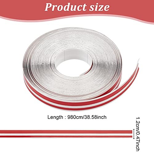2 Rolls 64 Ft Auto Pinstripe Tape Decals – Waterproof Pin Stripe