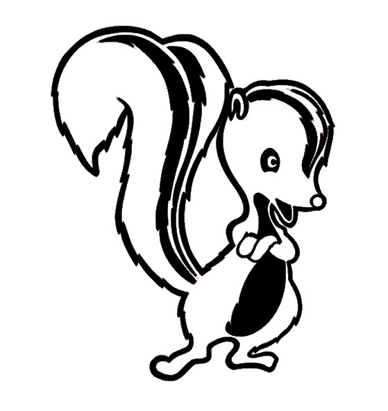 SKUNK, Decal Stickers for Cars, Laptops, Tablets