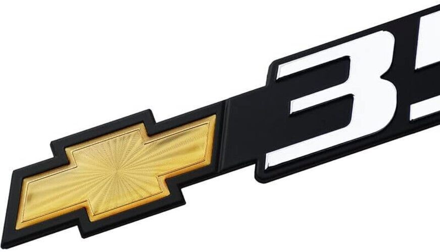 1Pc 01-07 Silverado 3500 Bowtie Emblem 3D Badge with 3M Adhesive Nameplate