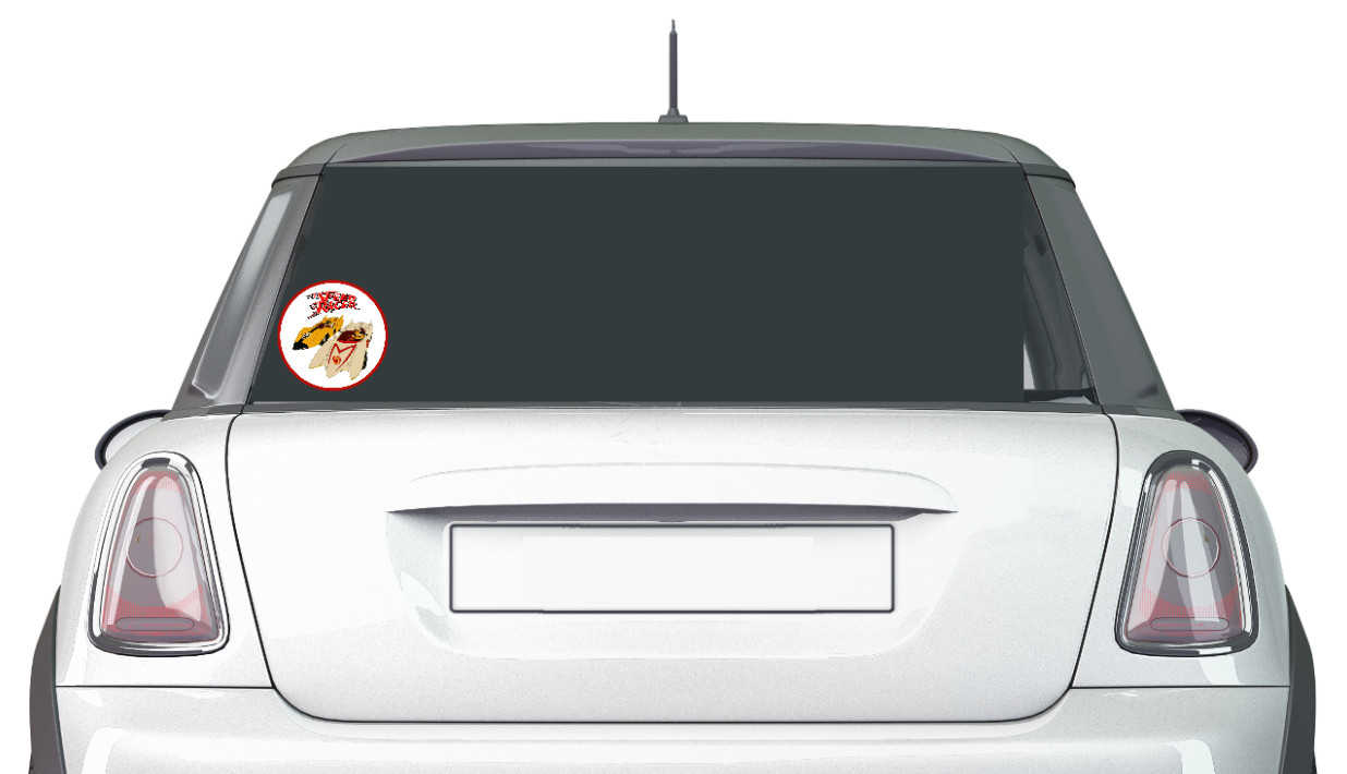 Speed Racer & Racer X – 4" Handmade Vinyl Decal Sticker Car Truck Laptop Cooler