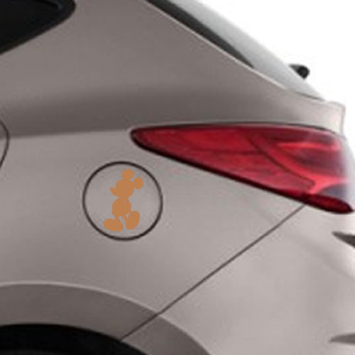 Mickey Mouse Silhouette Decal Sticker for Macbook Laptop Car Window Wall Decor