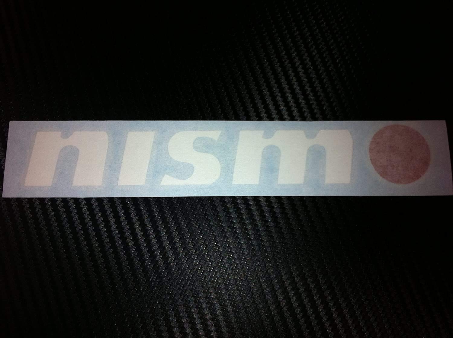 1 Piece Auto Car Vinyl Racing Decal Sticker for Nismo (New) White,red