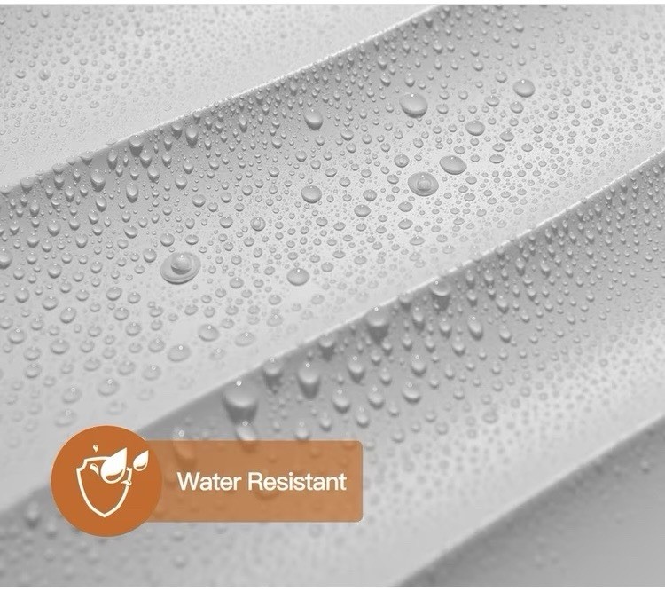 30 PIECES 3D Wall Panel Tile PVC Wave Wall Design White 11.7" x 11.7" Paintable