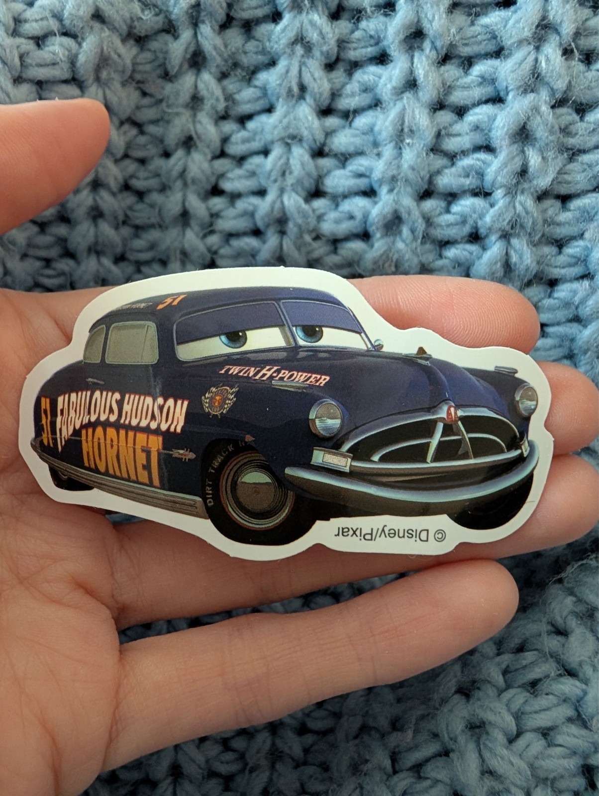Cars, Pixar, Sticker, Disney, Lightning McQueen, Mater, Sally, Doc Hudson