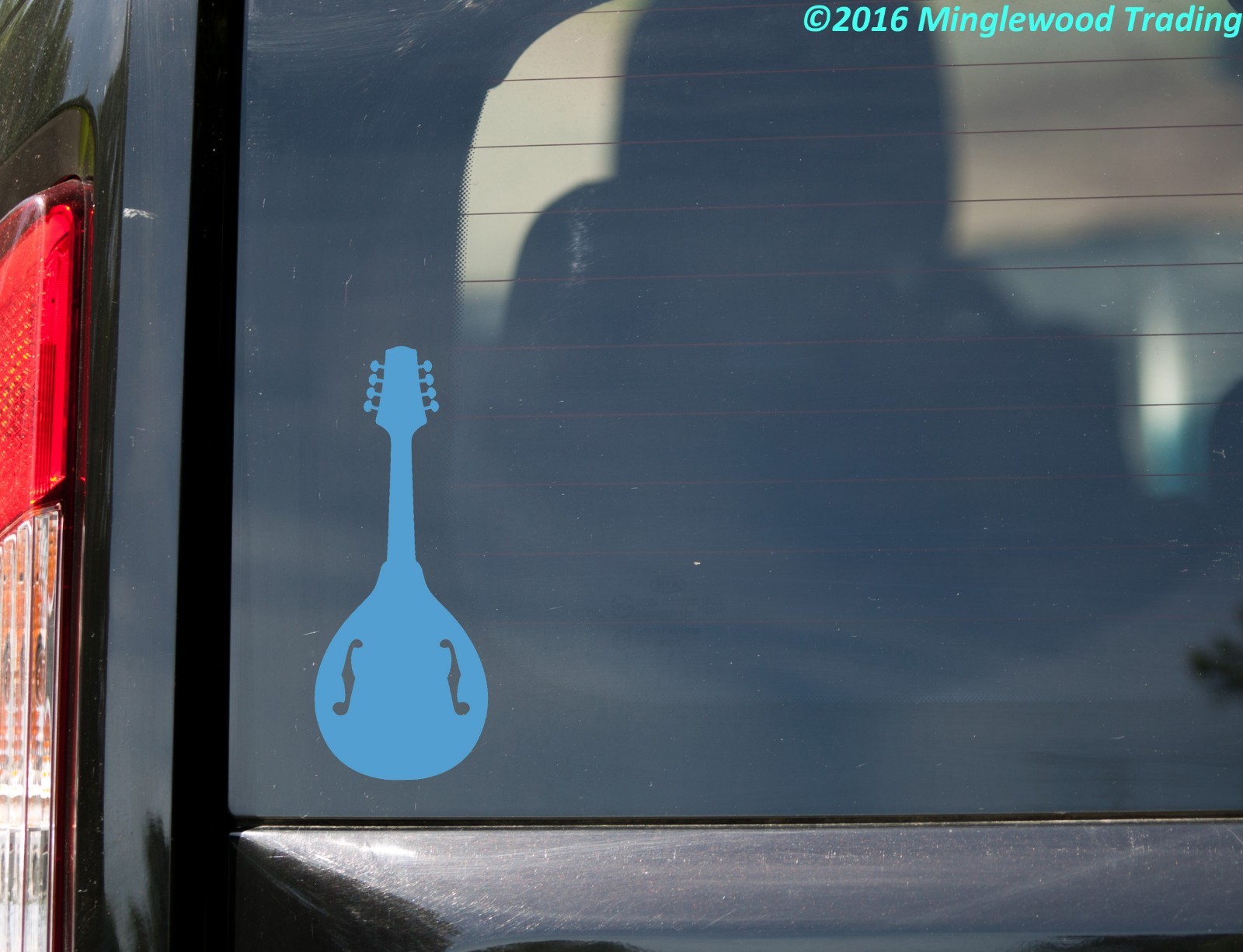 MANDOLIN Vinyl Decal Sticker – Bluegrass – Picking – Instrument Guitar