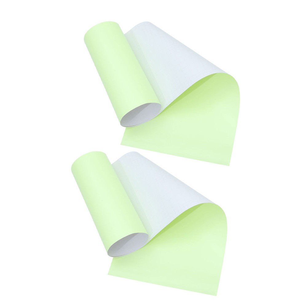 2 Pcs Glow In Dark Photoluminescent Sheet Film For Diy Crafts And Signs