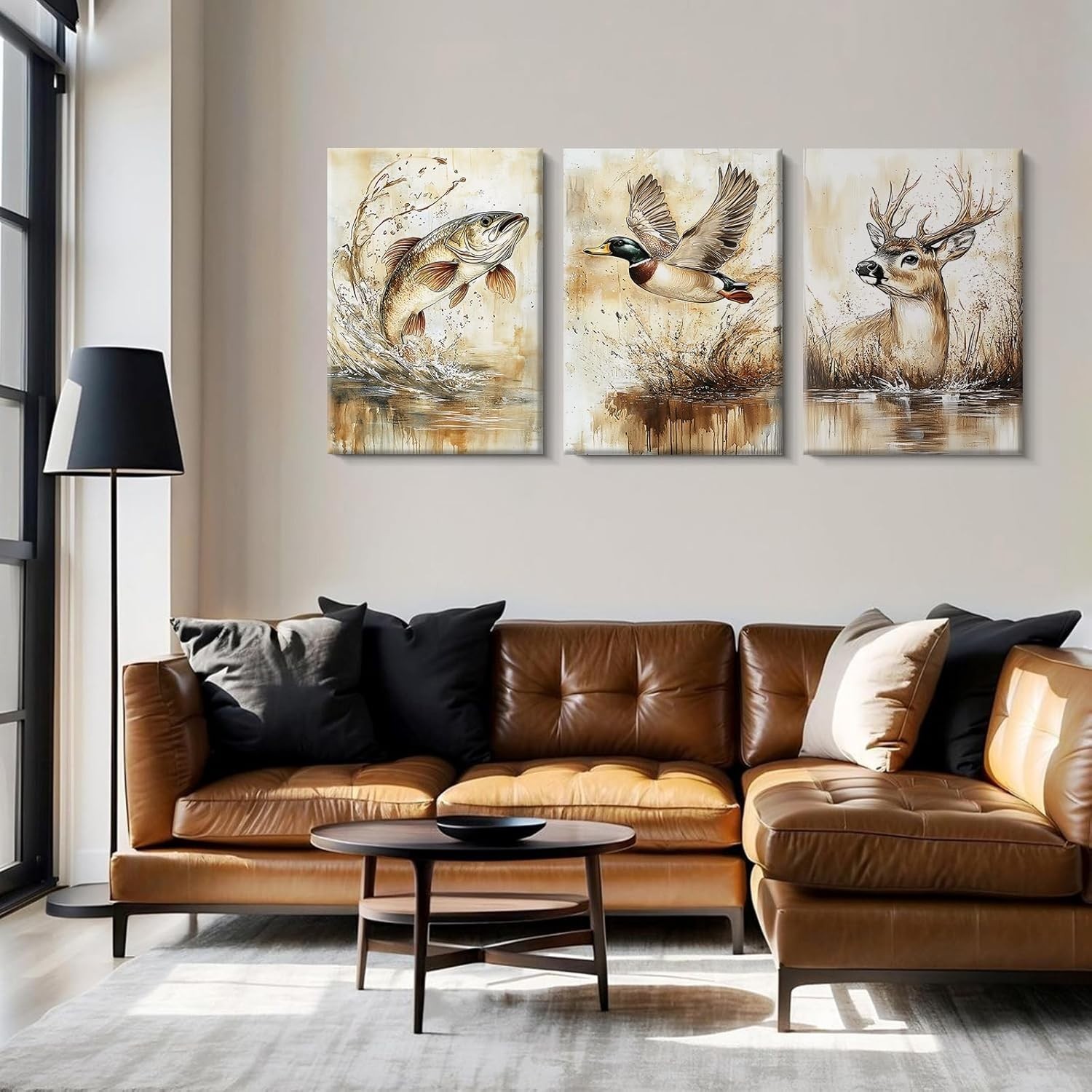High-Quality Wrapped Canvas 16×24 Mallard Duck Nursery Print