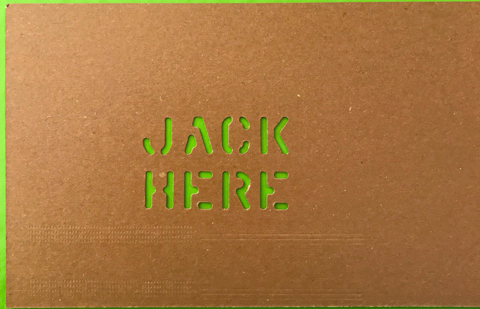 * JACK HERE * Stencil Truck Boat Jeep Army Military Airplane 1/2 INCH LETTERS