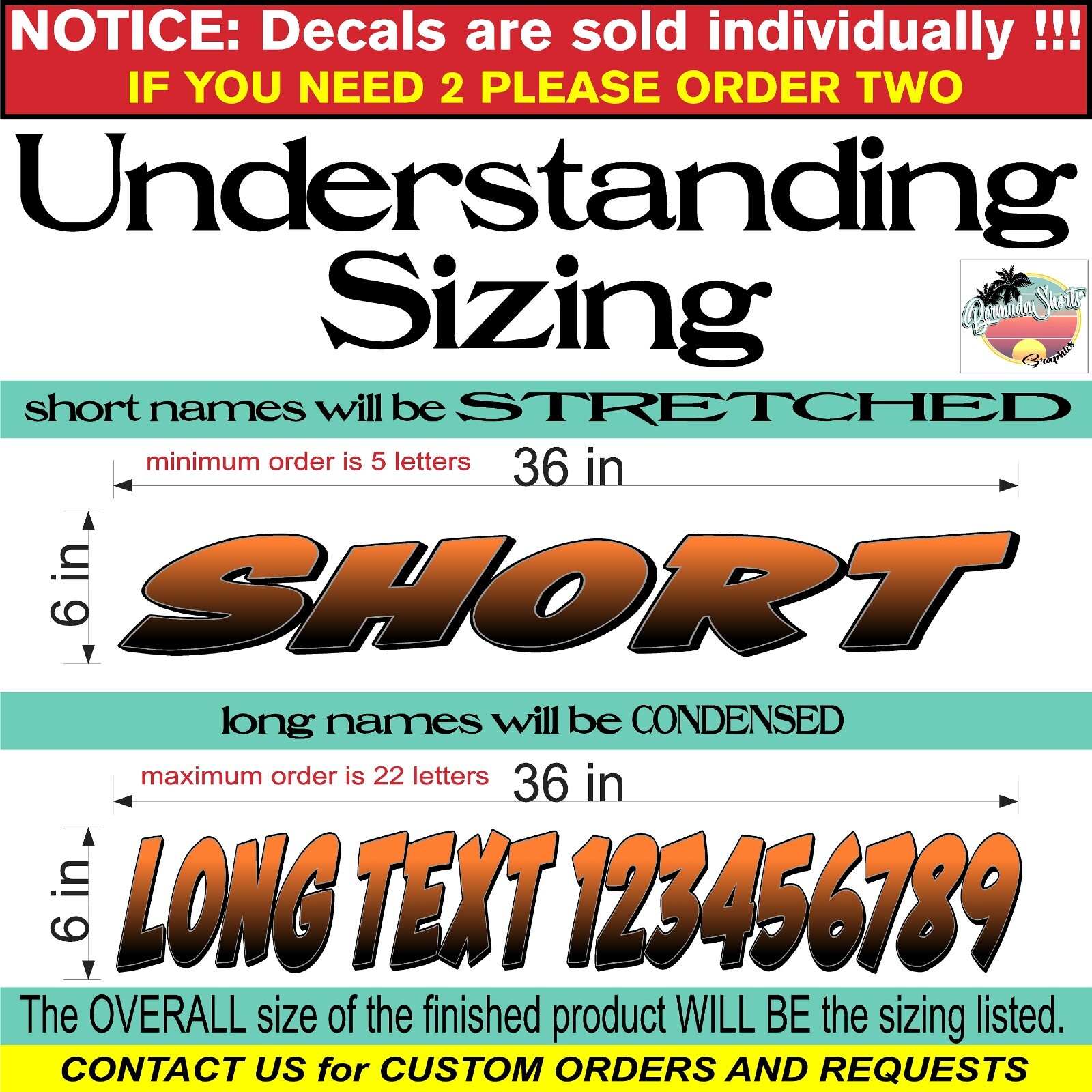 Custom Windshield Decal, Personalized Premium Automotive Vinyl text graphic CTDB