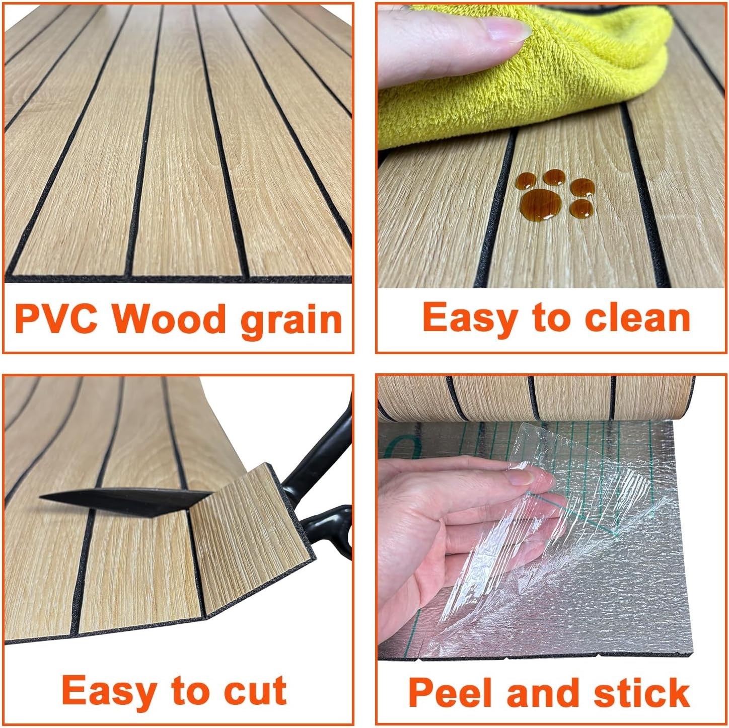 Self-Adhesive Faux Oak Wood Wall Panel – 3D Design for Style & Soundproofing