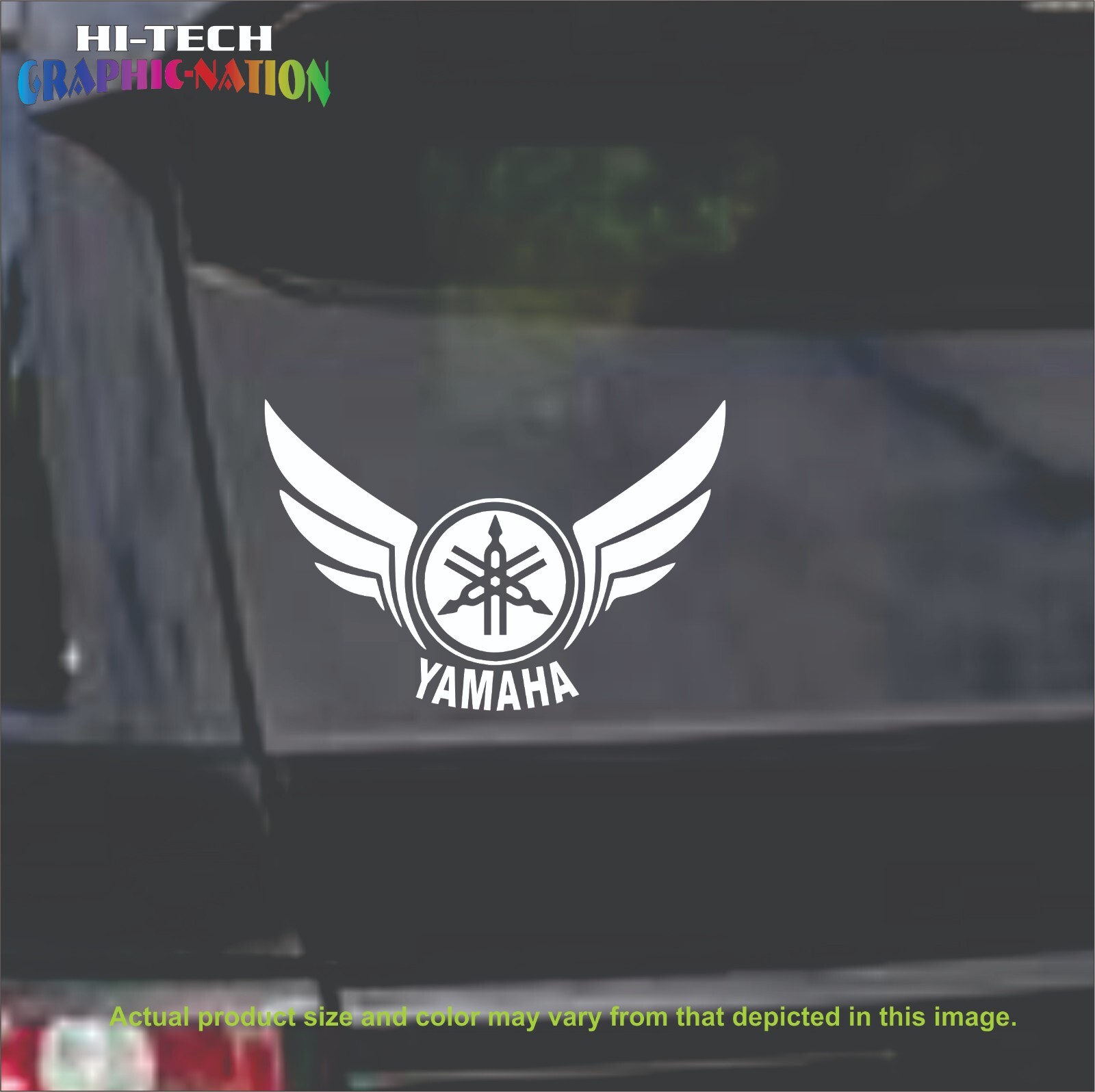 YAMAHA WINGS LOGO Sticker Vinyl Decal for Motorcycle Car Truck Window Logo #1I