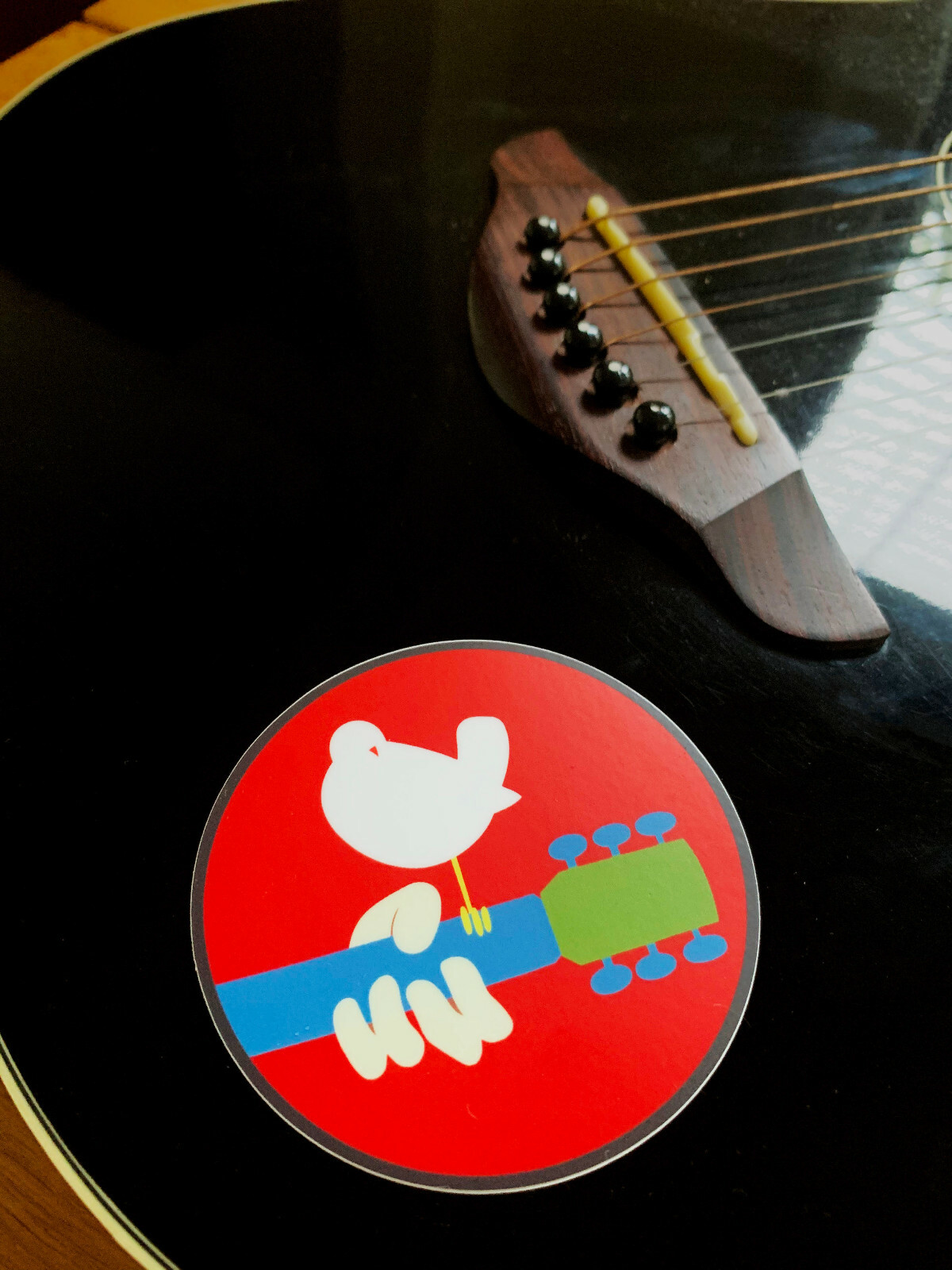Woodstock 1969 Premium 3in Sticker Decal Music Festival Peace Dove Free Shipping