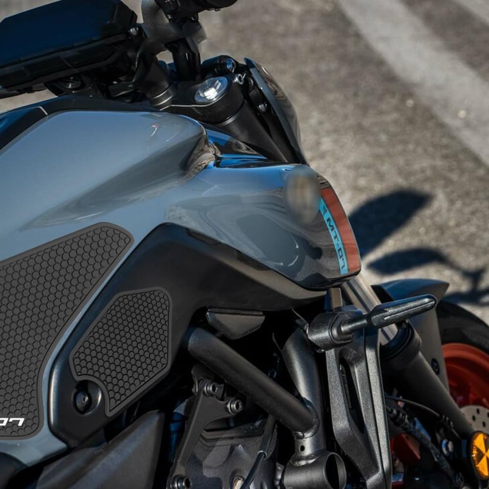 FOR mt 07 MT07 MT-07 2021 2022 2023 2024 Tank Pad Protector Motorcycle Sticker