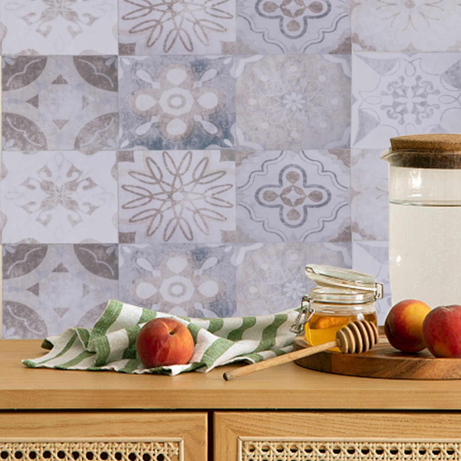 Diverse Applications Water Resistant Tiles Set of 24 Attractive Pieces