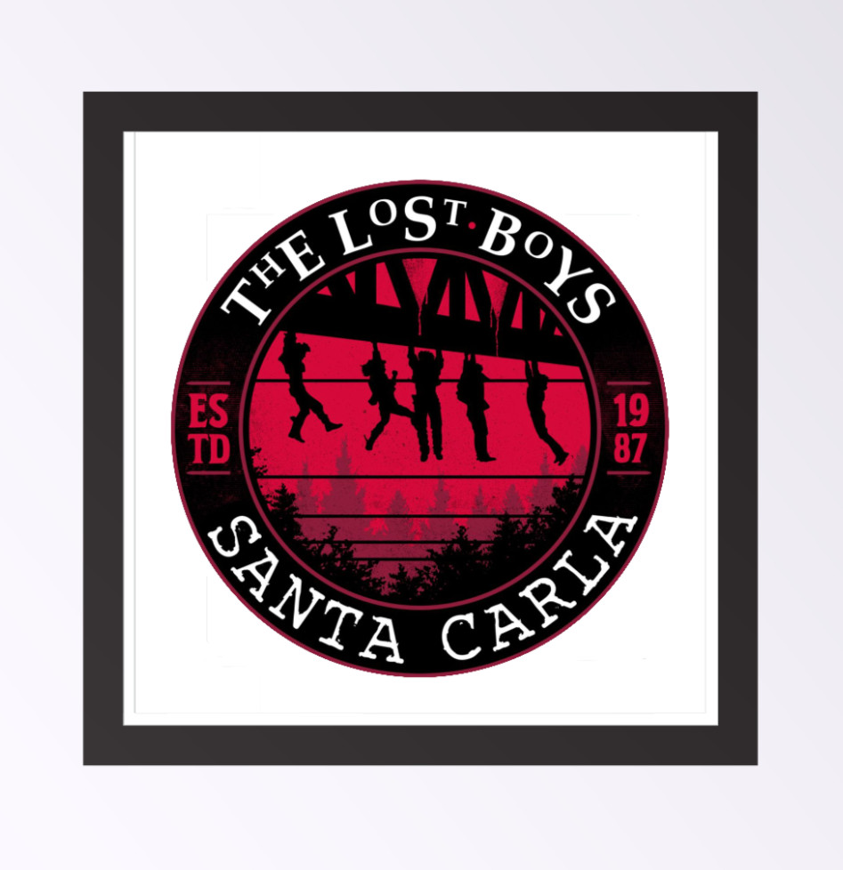 Halloween – Movie "The Lost Boys" – 4" Decal Car Truck Cooler Laptop Decor Frame