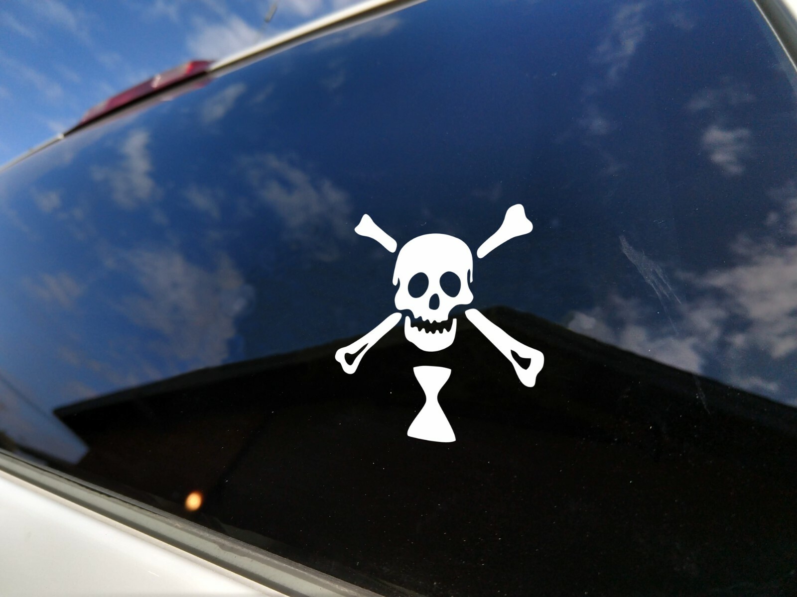 Pirate Flag Vinyl Decals Jolly Roger Blackbeard
