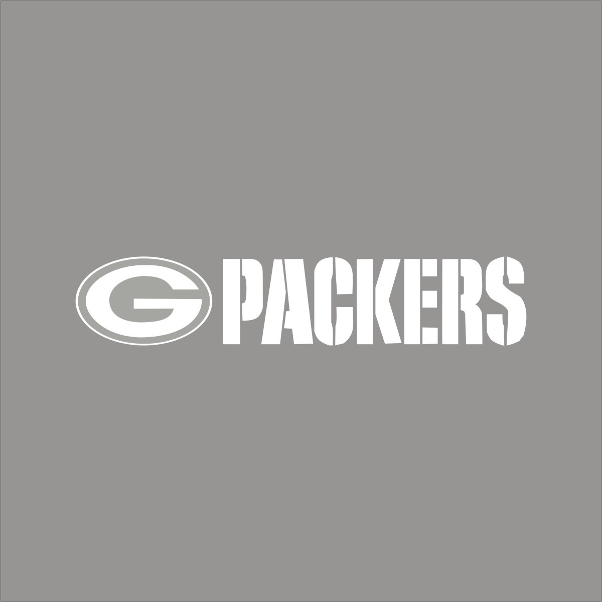 Green Bay Packers #12 NFL Team Logo 1 Color Vinyl Decal Sticker Car Window Wall