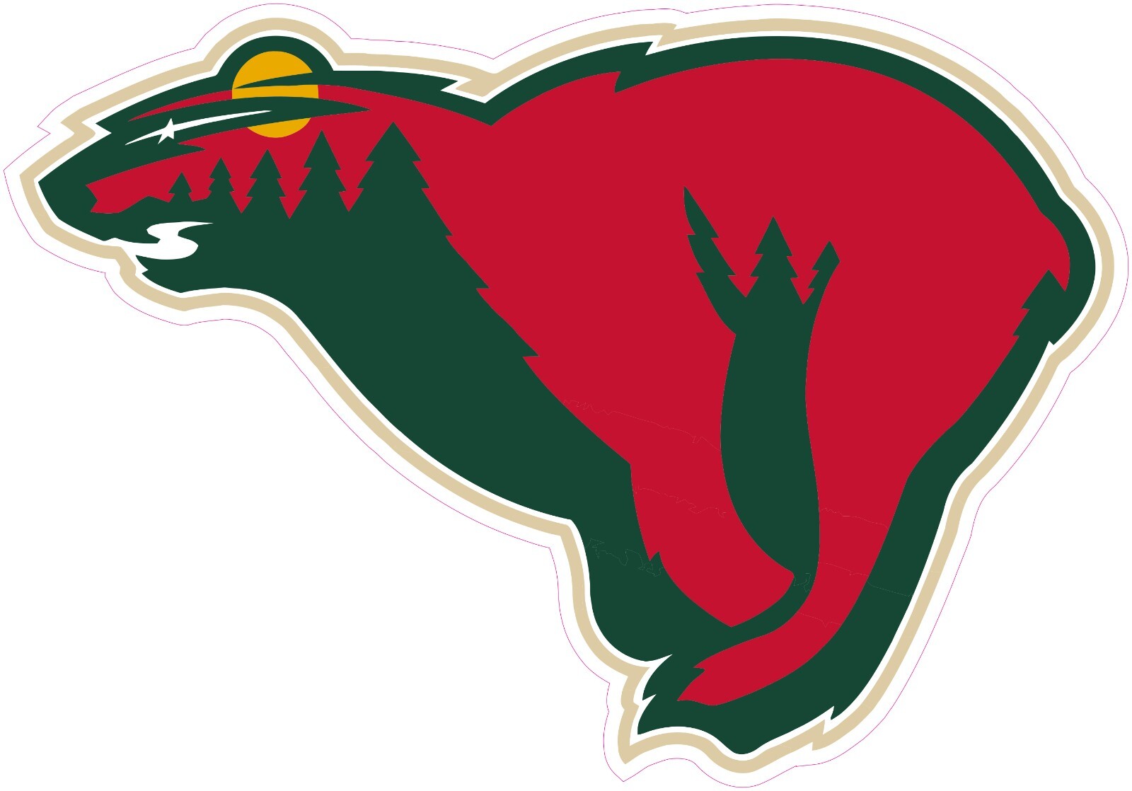 Minnesota Wild Hockey Vinyl Decal Sticker Car Truck Bumper Laptop Tumbler Mug
