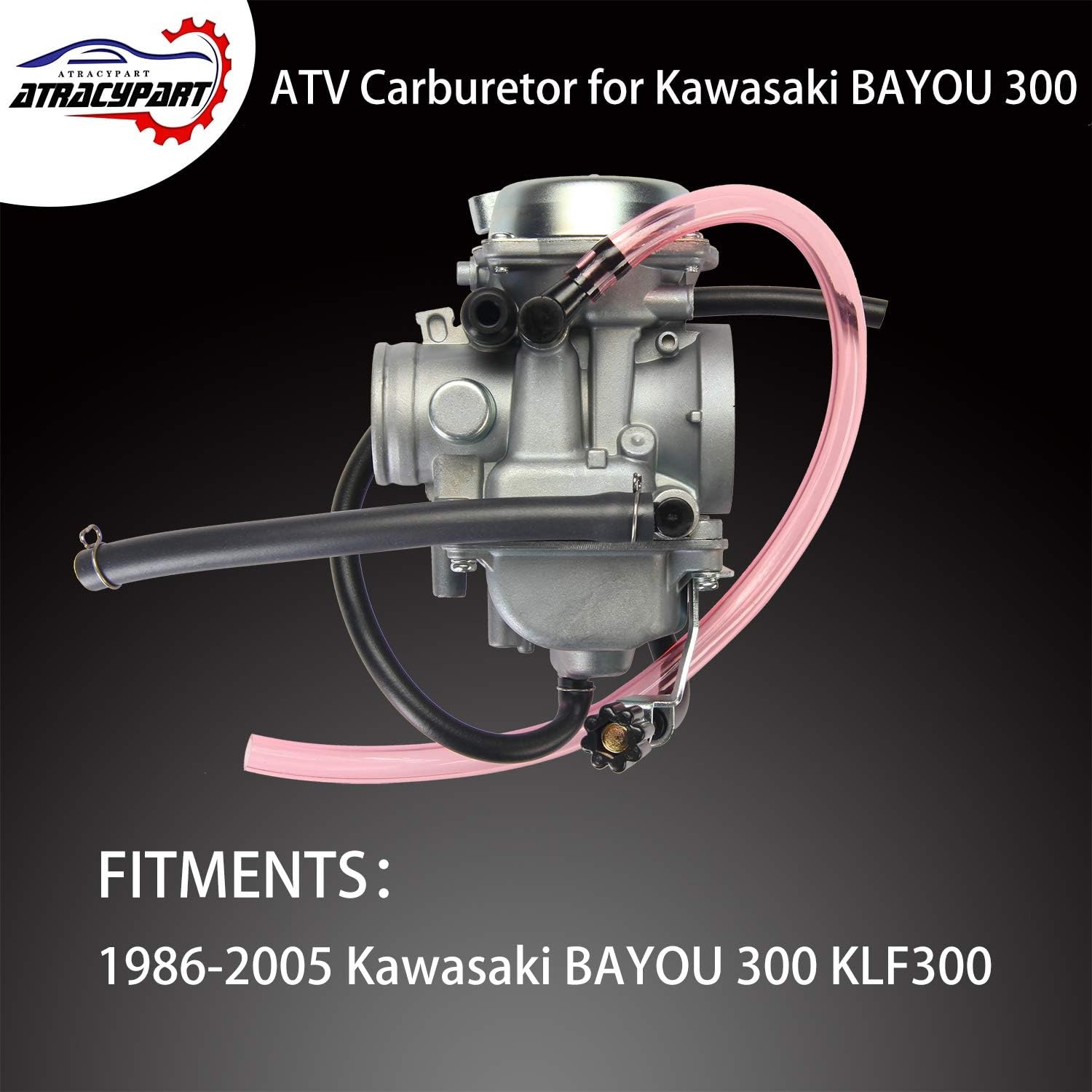 Carburetor Compatible with Kawasaki Bayou 300 KLF300 KLF 300 1986-1987 KLF300A,