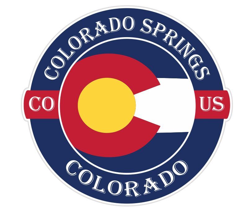 Colorado Springs Colorado Sticker Decal A730