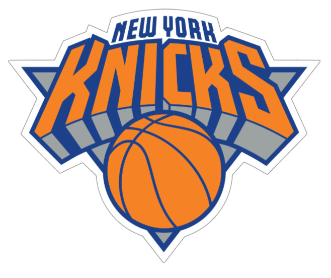 NEW YORK KNICKS logo Vinyl Sticker/Decal Basketball