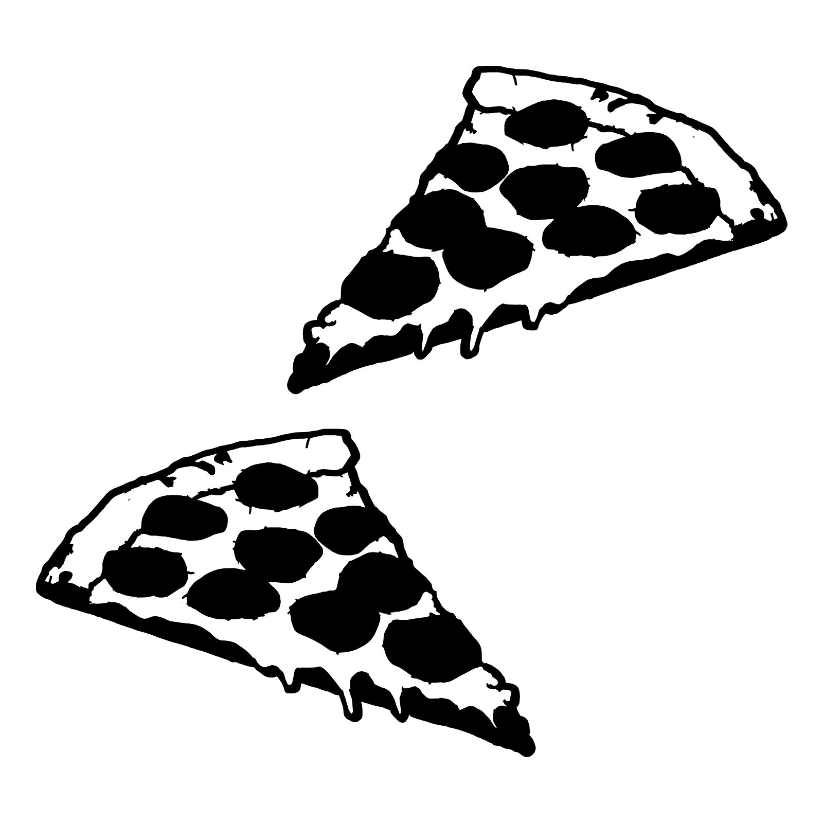 Two Slices Of Pizza