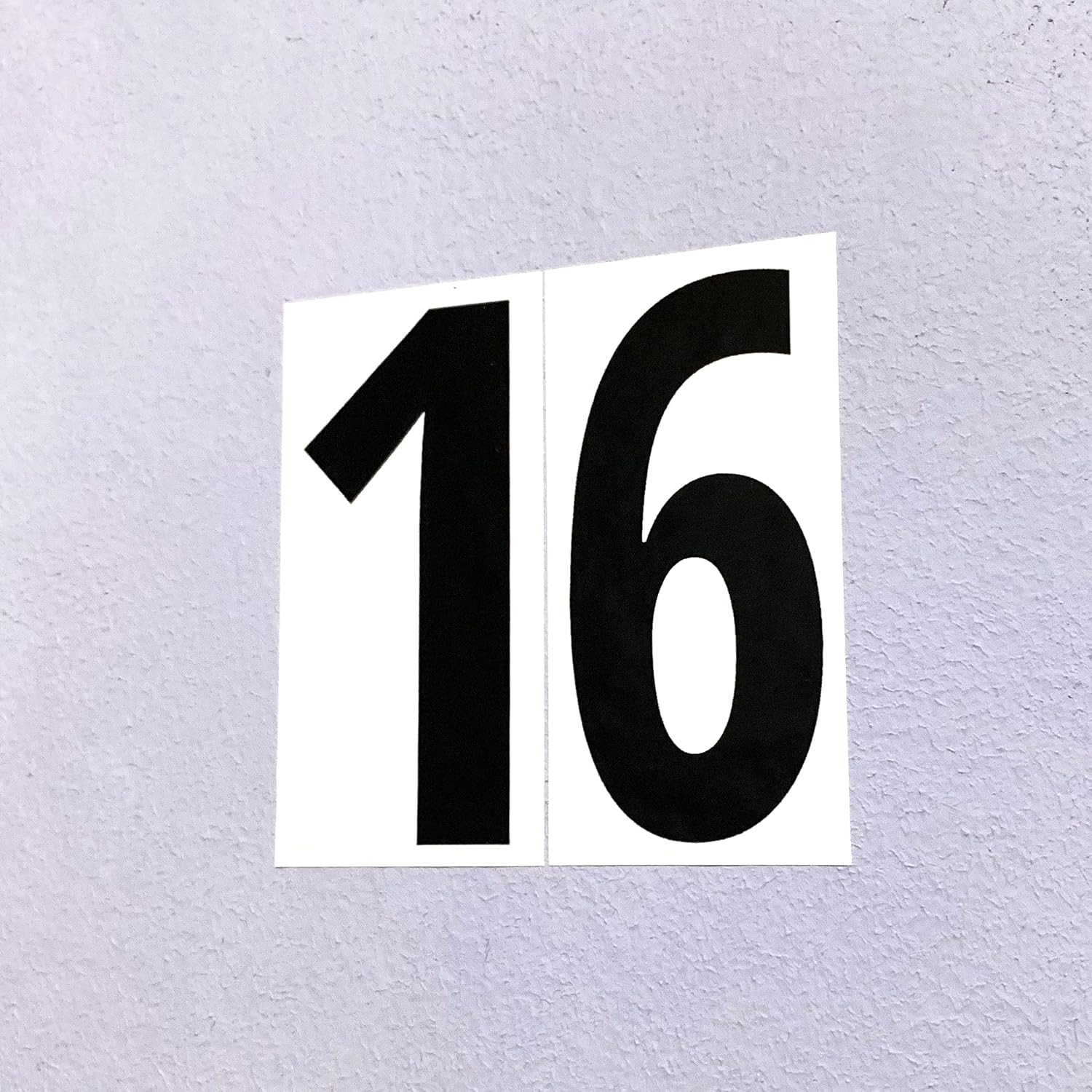 1 inch, Vinyl Numbers Stickers, Stick On Numbers – Black Numbers, 600 PCS | 0-9