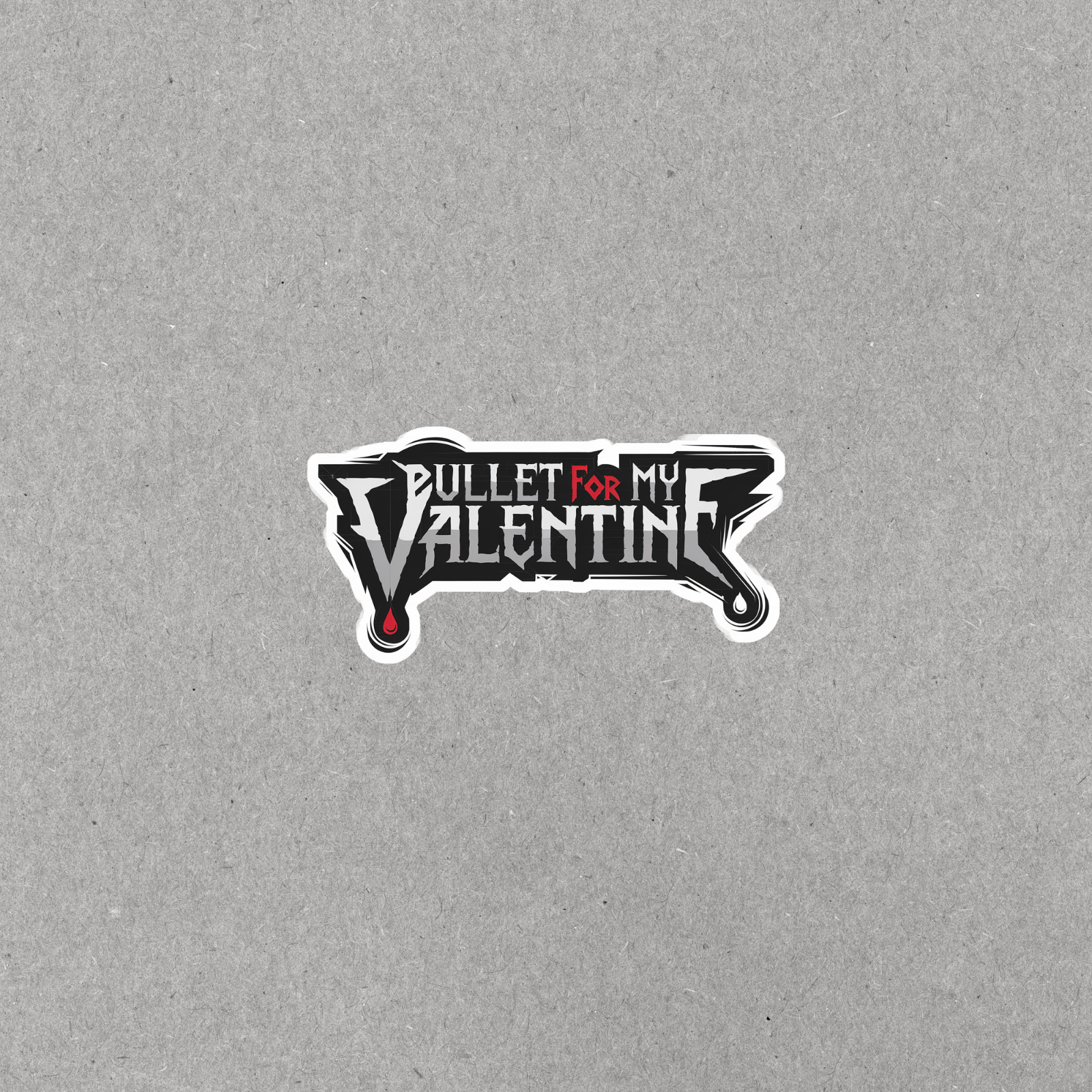 Bullet For My Valentine Metal Band Logo Sticker – Edgy Rock Music Decal #4238
