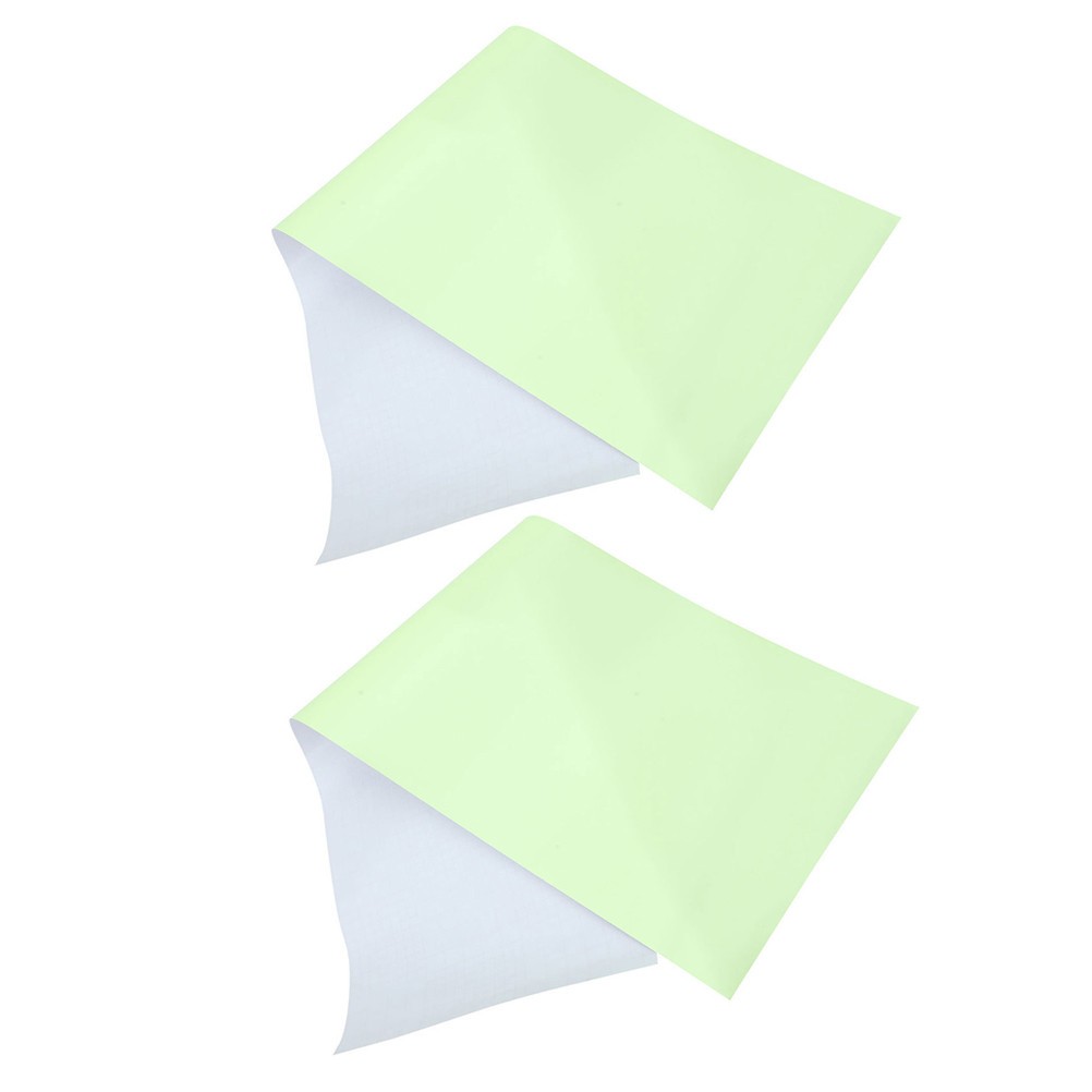 2 Pcs Glow In Dark Photoluminescent Sheet Film For Diy Crafts And Signs