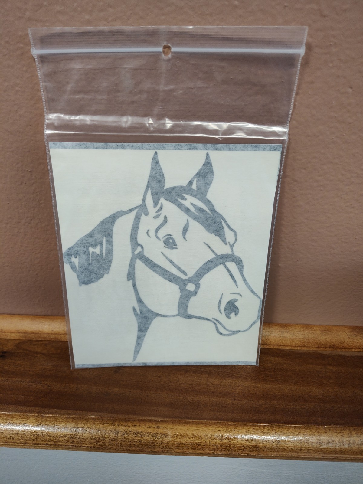 New Vinyl Decal – Horse – 5 x 7 Inches