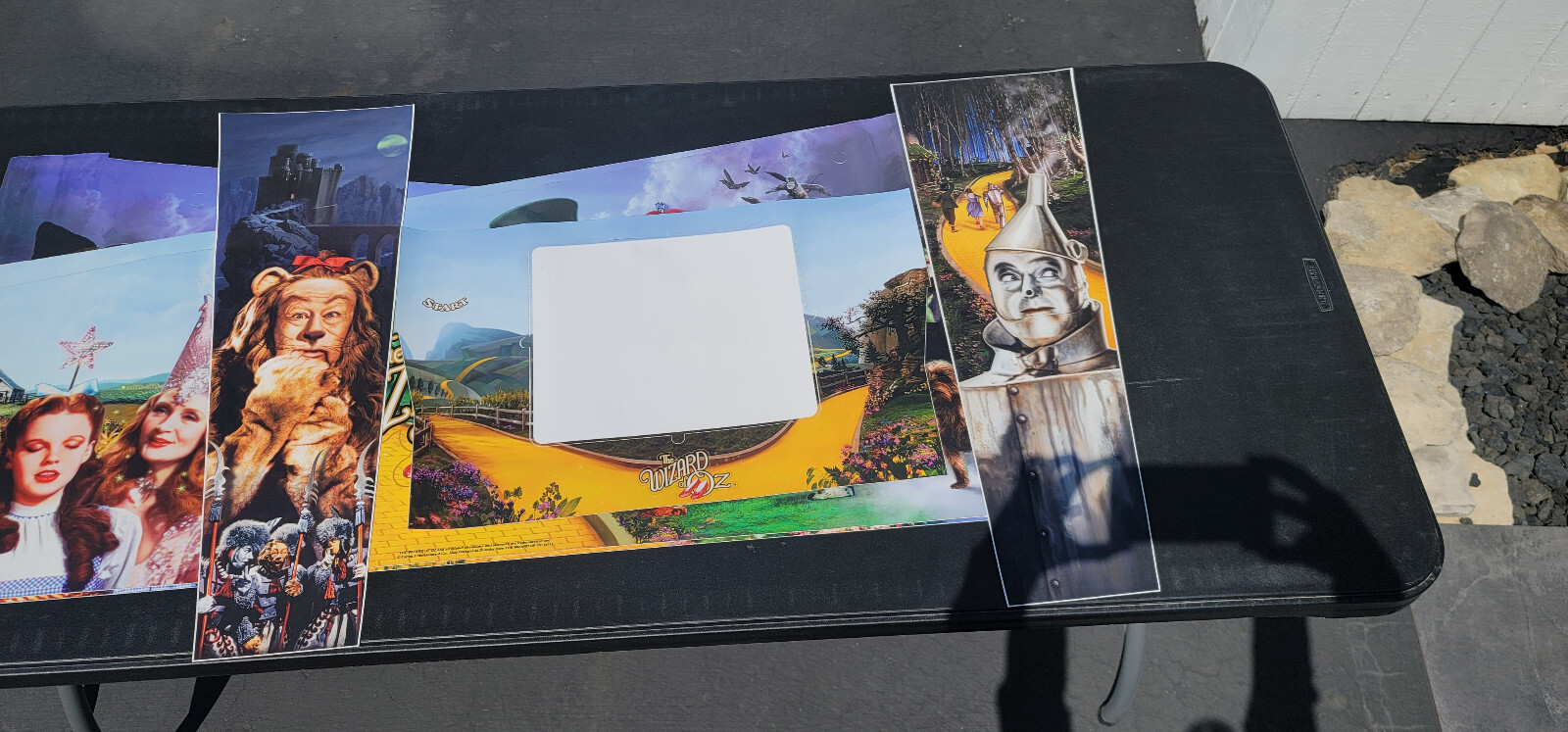 Wizard of Oz Pinball Decals – original licensed replacement artwork