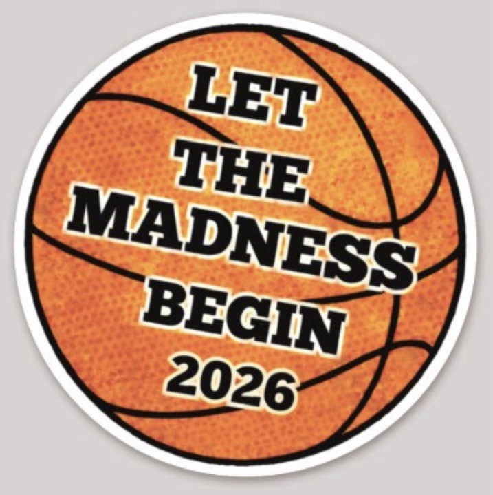 Basketball Vinyl Sticker/decal/bumper sticker Easy Peel, party favor