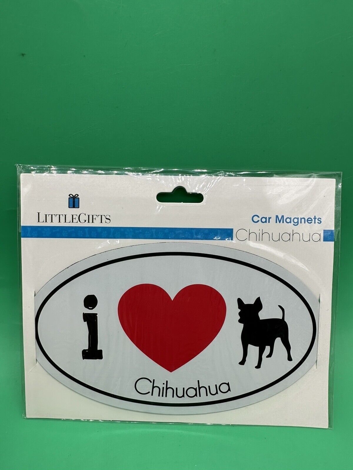 Little Gifts I ?? Love Chihuahua Car Magnet 6” X 3.5”